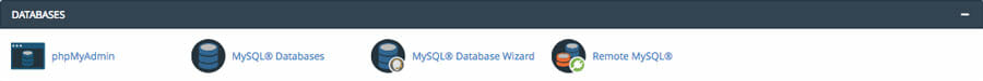 cpanel Database