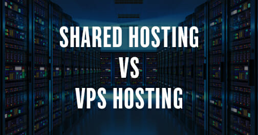 shared hosting and vps