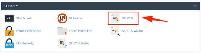 ssl tls manage