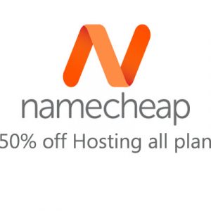 50% off namecheap hosting all plan coupons