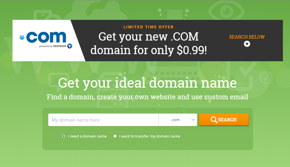 Hostpapa 99 Cents Domain Coupon Com Domain Only 0 99 Top Host Images, Photos, Reviews