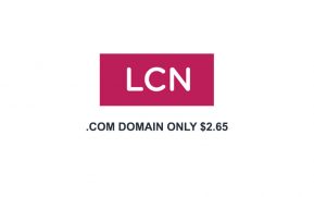 .COM domain at LCN.com only $2.65