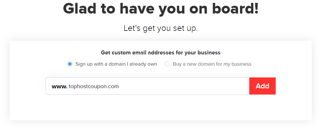 register domain with zoho