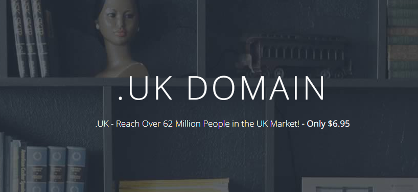 UK domain at Dynadot only $6.95
