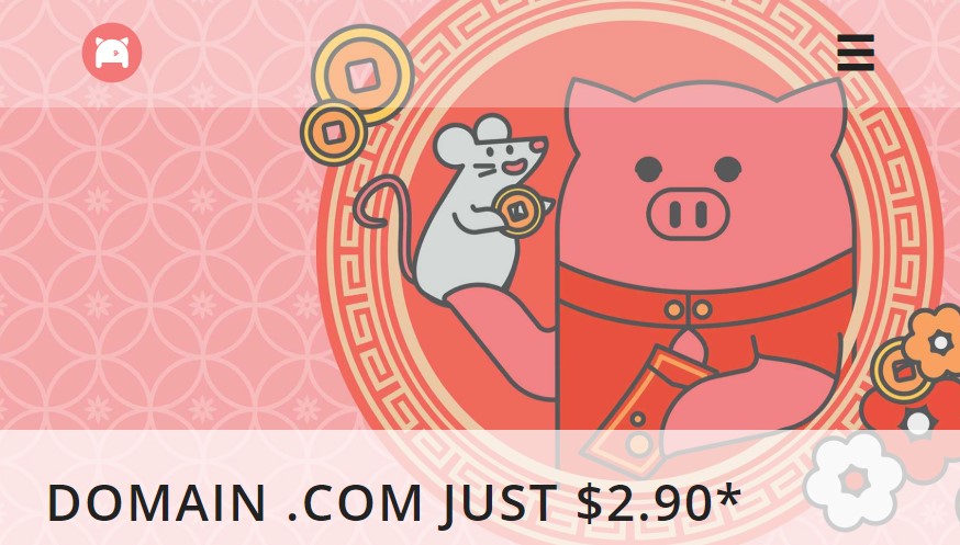 porkbun domain just only $2.9