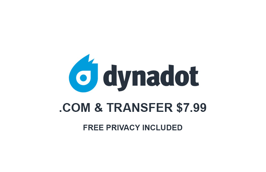 Dynadot coupon Jan 2024 and transfer domain just 7.99/year Top