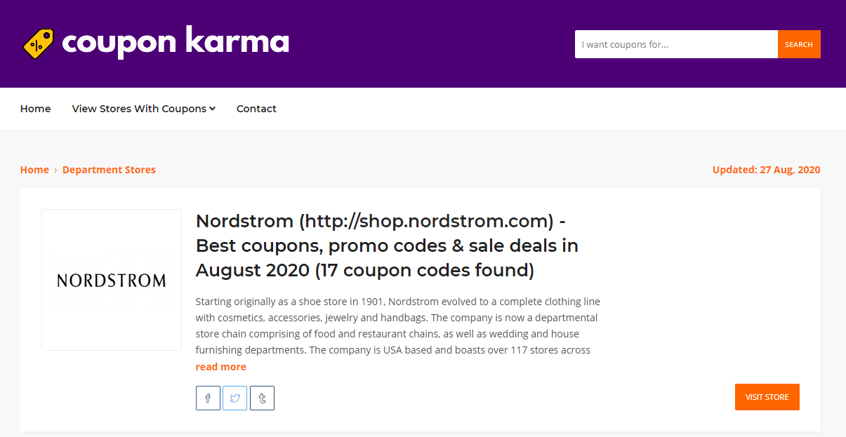 coupon karma