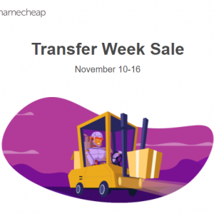 Namecheap Transfer Week Sale
