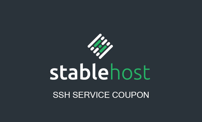 StableHost free ssh service coupon