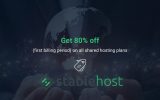 StableHost New Coupon 80 off