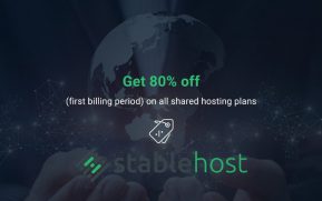 StableHost New Coupon 80 off