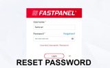 Reset Passowrd FastPanel