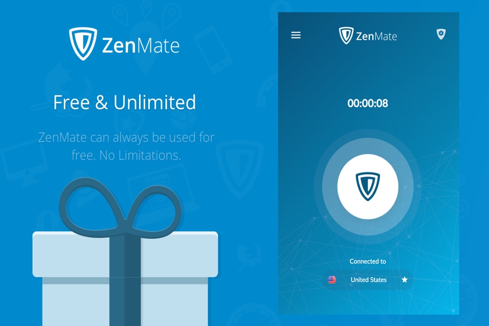 ZenMate VPN Free and Unlimited